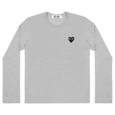 T-shirt Comme des Garçons PLAY Heart Tee Grå | AZ T122 051 1, 0