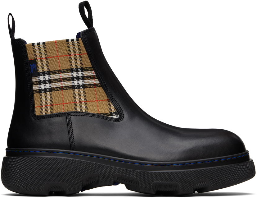 Sneakers och skor Burberry Burberry Creeper Low Chelsea Boots Svart | 8105183