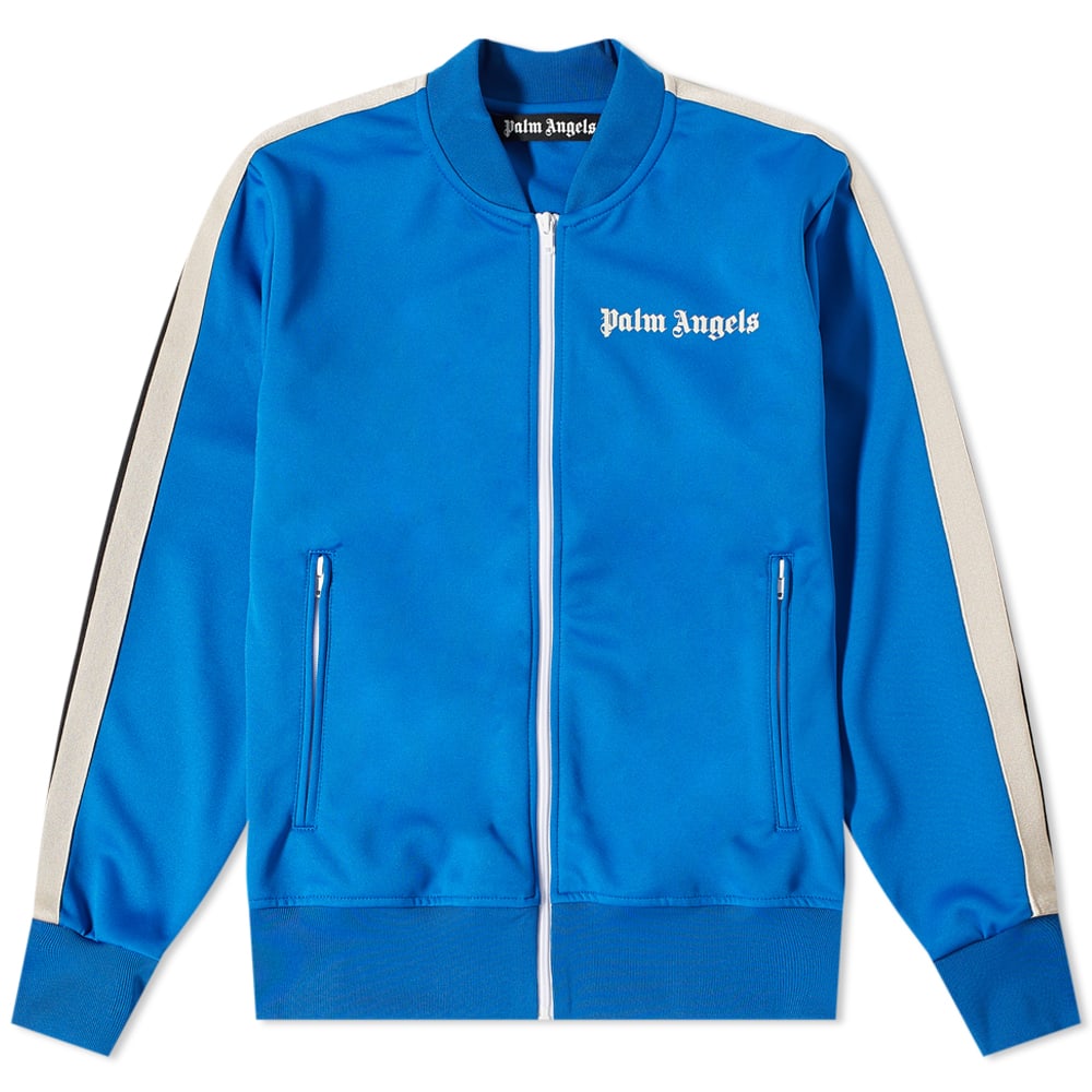 Jacka Palm Angels Bomber Track Jacket Blå | PMBD035S22FAB0014503, 0