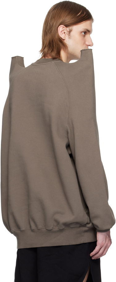 Sweater Rick Owens Rick Owens DRKSHDW Hollywood Tecsweat Sweatshirt Brun | DU01E3272 F, 2