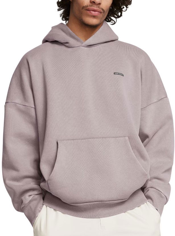 Sweatshirt Under Armour Under Armour Icon Fleece Wash Hoodie Purpur | 1386552-015