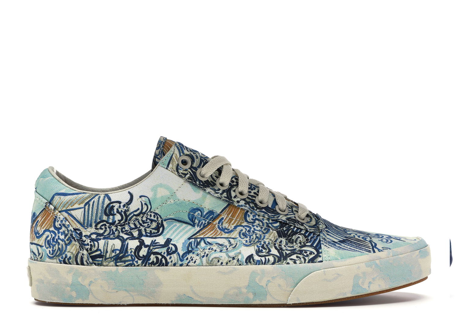 Sneakers och skor Vans Old Skool Van Gogh Old Vineyard W Turkos | VA38G1UAX/VN0A38G1UAX, 0