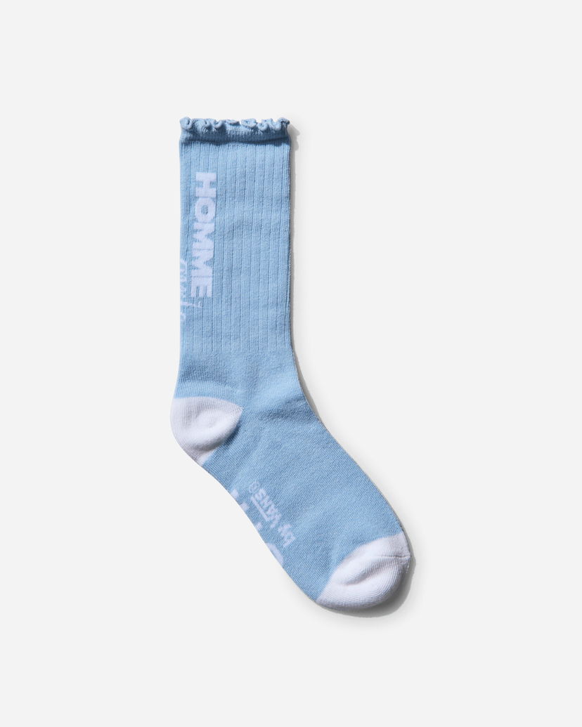 Strumpor Vans Two Tone Frilly Socks Blå | VN000NT6EM91