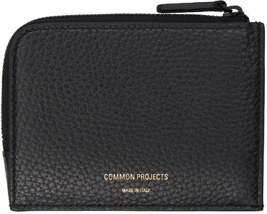 Plånbok Common Projects Black Zipper Wallet Svart | ARTICLE 9179, 0