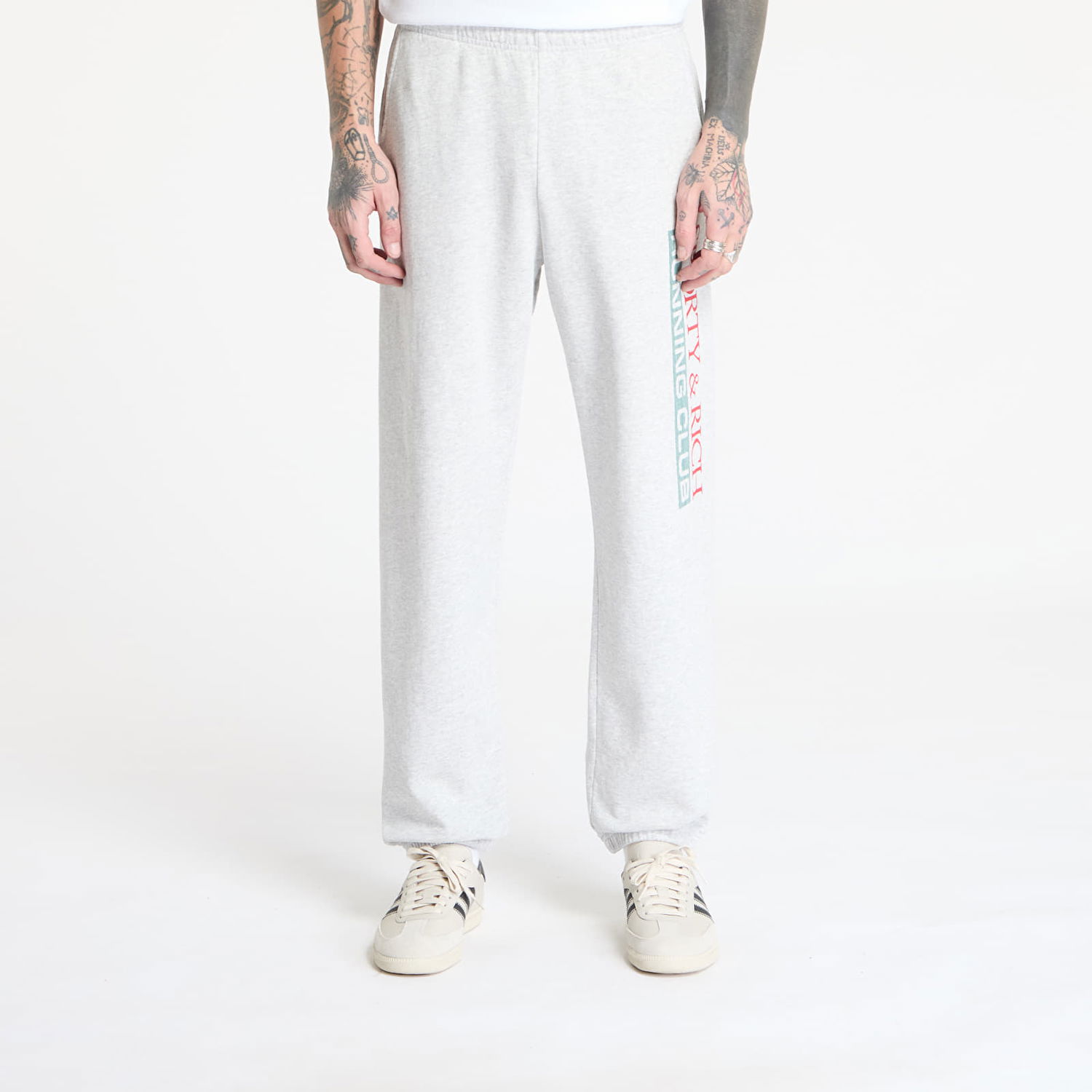 Träningsbyxor Sporty & Rich Sporty & Rich Finish Line Sweatpants Grå | PA036514167GY03, 0
