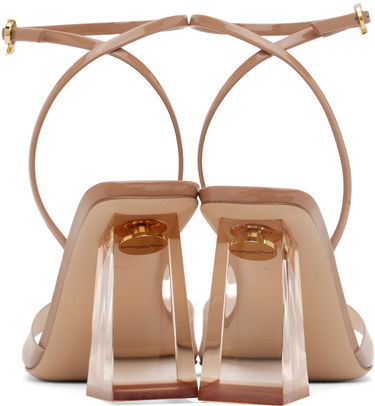 Sneakers och skor Gianvito Rossi Gianvito Rossi Cosmic Heeled Sandals Beige | G32208.85PLX.GSV, 1