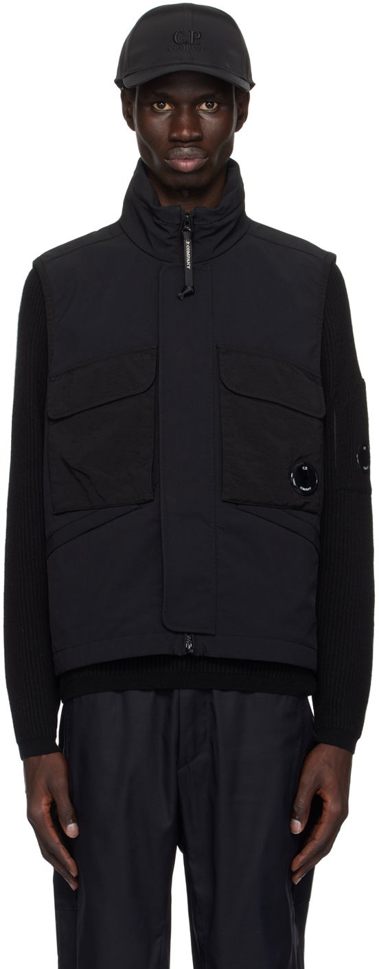 Väst C.P. Company GD Shell Vest Svart | 17CMOW106A-006364M