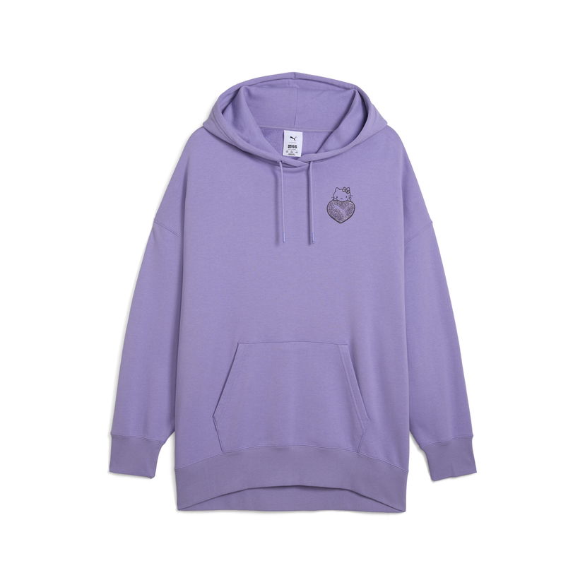 Sweatshirt Puma PUMA x HELLO KITTY AND FRIENDS Oversized Hoodie Purpur | 631614_29
