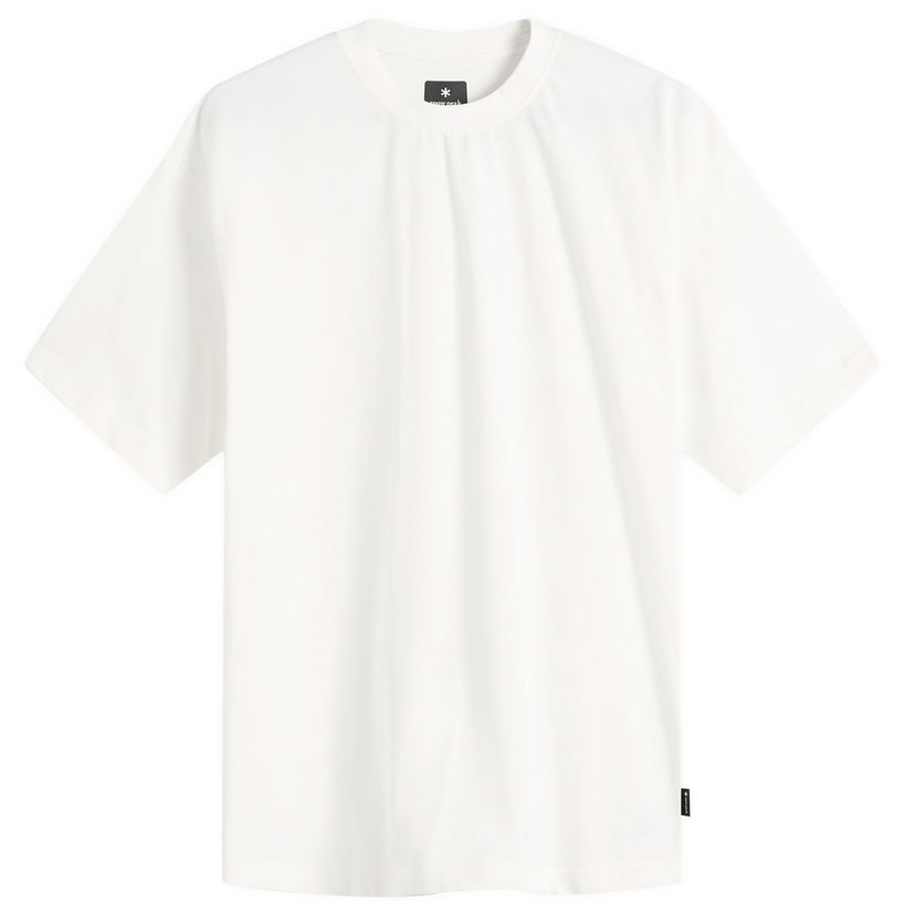 T-shirt Snow Peak Snow Peak Back Printed Logo T-Shirt, Size Small Vit | NSD-TS-25AU004-OFW