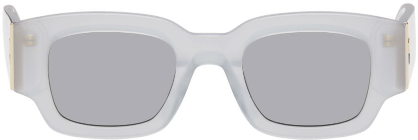 Solglasögon AMI Classical De Cœur Sunglasses Blå | UGL507.AM0004