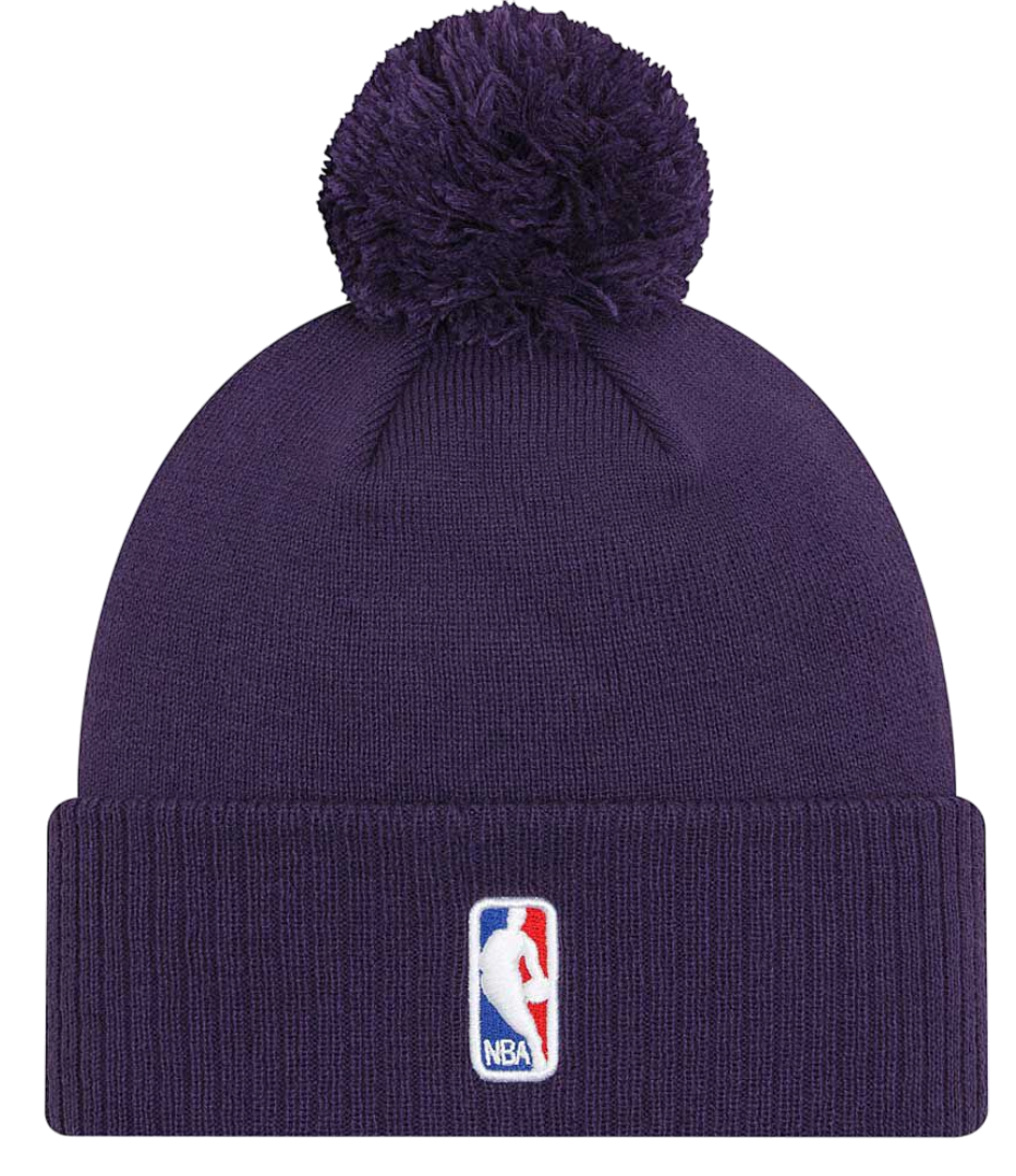 Mössa New Era New Era NBA Phoenix Suns 23-24 Pom Beanie Purpur | 60430199-60430199, 1