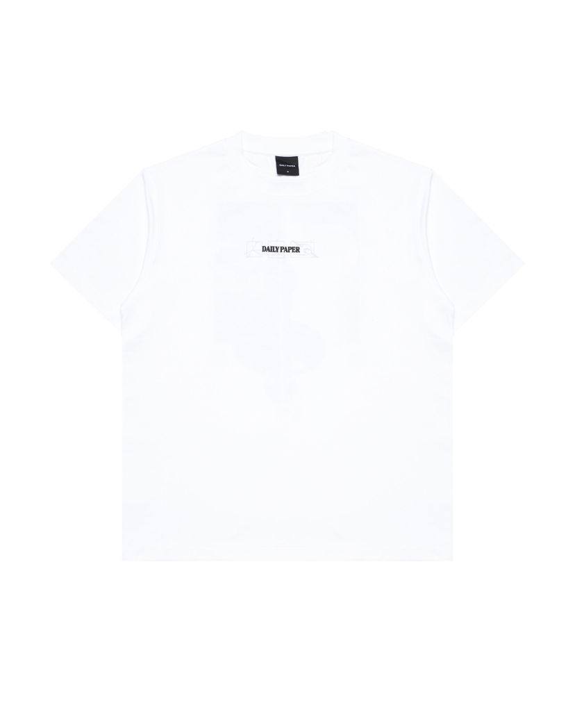 T-shirt DAILY PAPER Mirror SS T-Shirt Vit | 2421083