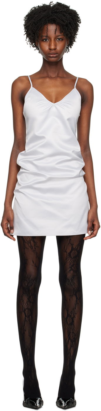 Klä We11done We11done Draped Slip Mini Dress Grå | WD-OP1-23-124-W-SV