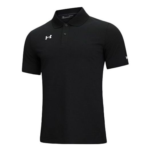 Polotröja Under Armour Training Short Sleeve Polo Svart | 21500536-001