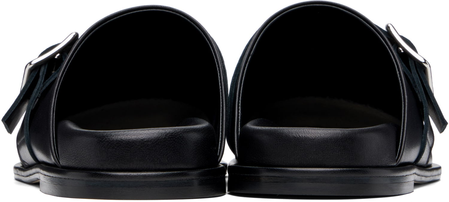 Kläder Aeyde Aeyde Finja Leather Slip-On Loafers Svart | A11-FL-FAER08FL154-SS25-800-001, 1