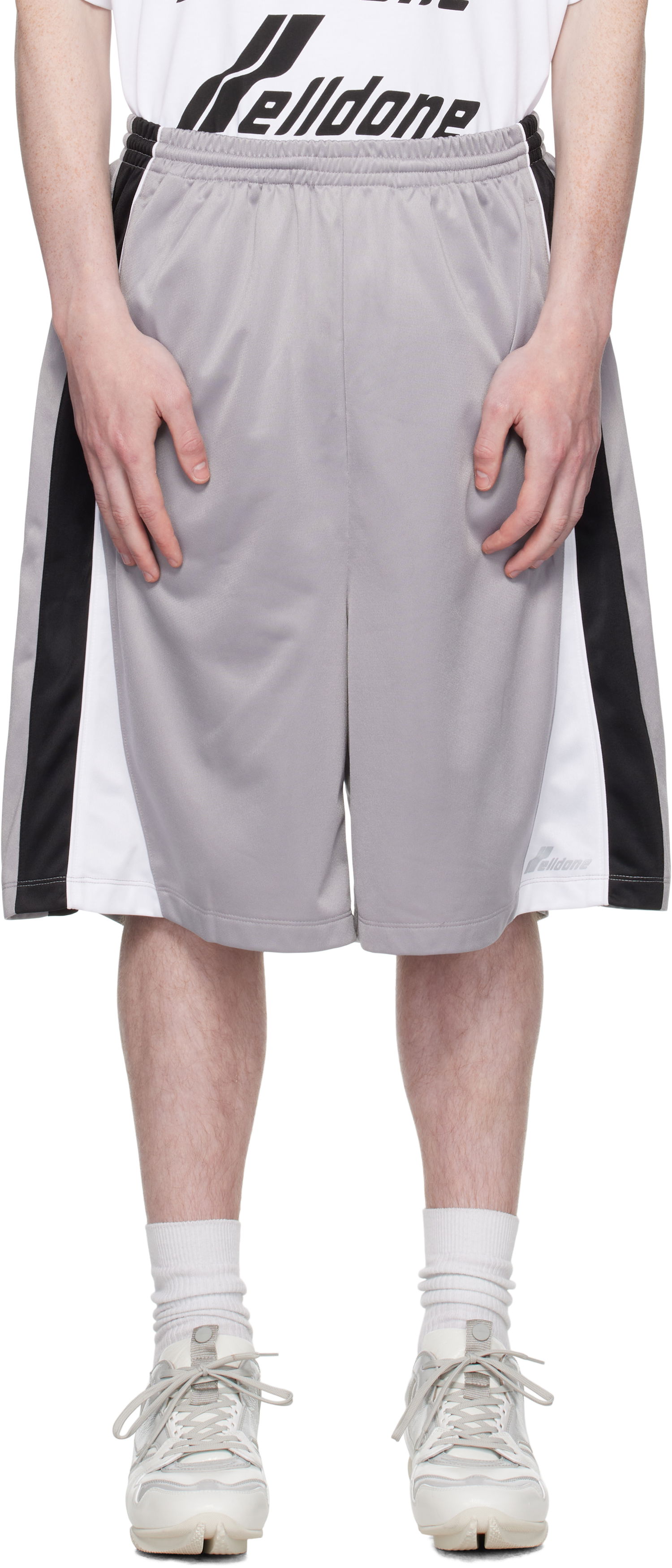 Shorts We11done We11done Track Shorts Grå | WD-TA2-25-701-U-SV, 0