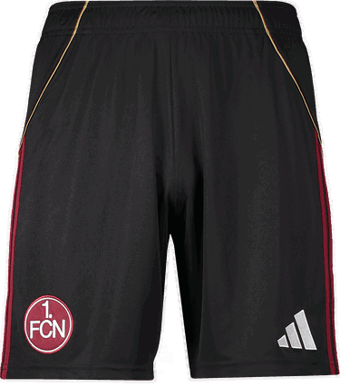Shorts adidas Originals 1. FC Nürnberg Home Shorts 2025/26 Svart | 6fcnjp1745, 0