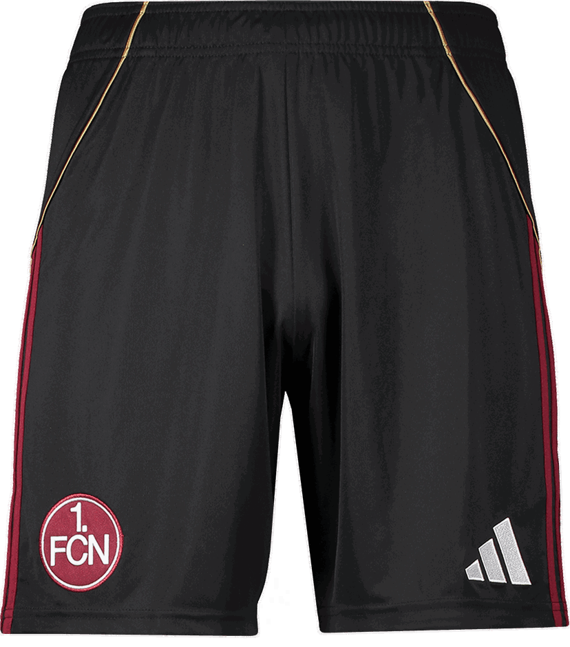 Shorts adidas Originals 1. FC Nürnberg Home Shorts 2025/26 Svart | 6fcnjp1745