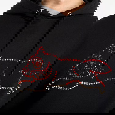 Sweatshirt BILLIONAIRE BOYS CLUB Icecream Crystal Running Dog Popover Hood Svart | IC25488 Black, 3