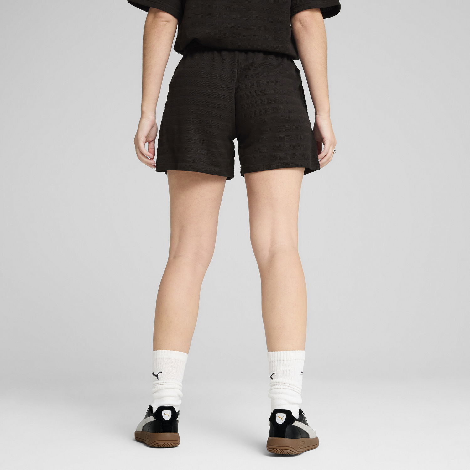 Shorts Puma ESS Elevated Structured 5" High-Waisted Shorts Svart | 685028_01, 1