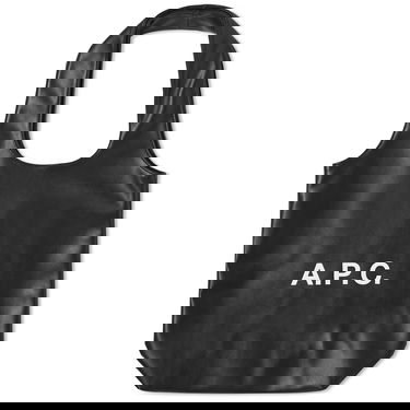 Tygpåse A.P.C. Ninon Small Tote Bag Svart | PUAAT-M61861-LZZ, 0