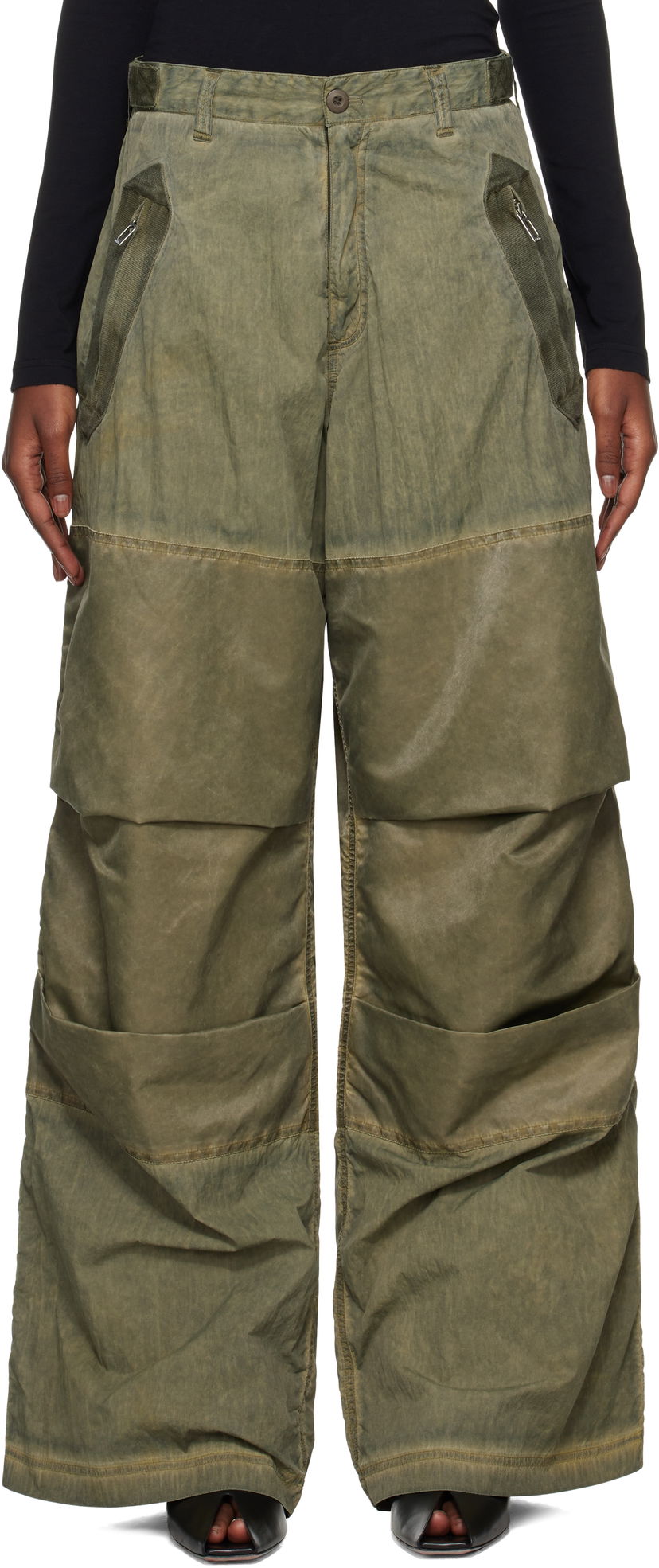 Byxor 032C Clay Utility Trousers Grön | F24-URW-1003-450-W