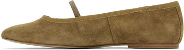 Sneakers och skor A.P.C. A.P.C. Swan Ballerina Flats Grön | PXBTG-F53295, 2