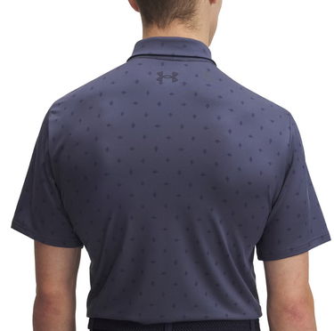 Polotröja Under Armour Playoff 3.0 Diamond Print Polo Shirt Mörkblå | 1378677-046, 2