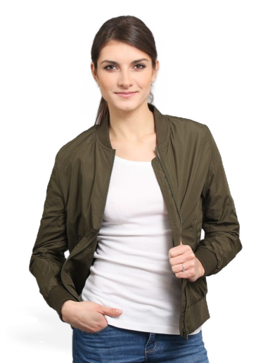 Bomberjacka Urban Classics Ladies Light Bomber Jacket Grön | TB1217 green