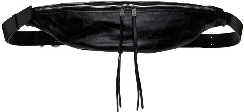 Midjeväska Jil Sander Banana Belt Bag Pouch Svart | J26WB0009_P6002
