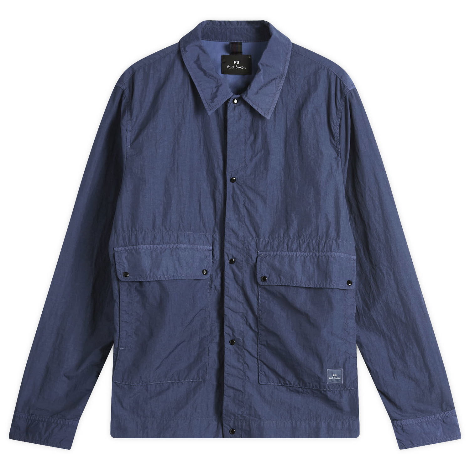 Jacka Paul Smith Paul Smith Unlined Two-Pocket Jacket, Size Large Blå | M2R-453Z-P22257-47, 1