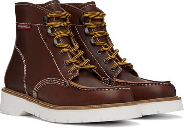 Kläder DSQUARED2 Dsquared2 Explorer Ankle Boots Brun | ABM0151_12900001_5061, 3