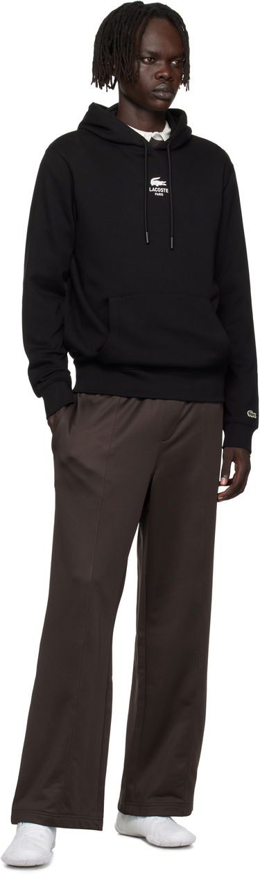 Sweatshirt Lacoste Print Hoodie Svart | SH2740_031, 3