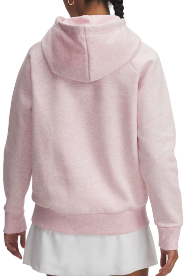 Sweatshirt Under Armour Rival Fleece Hoodie Rosa | 1379500-648, 2