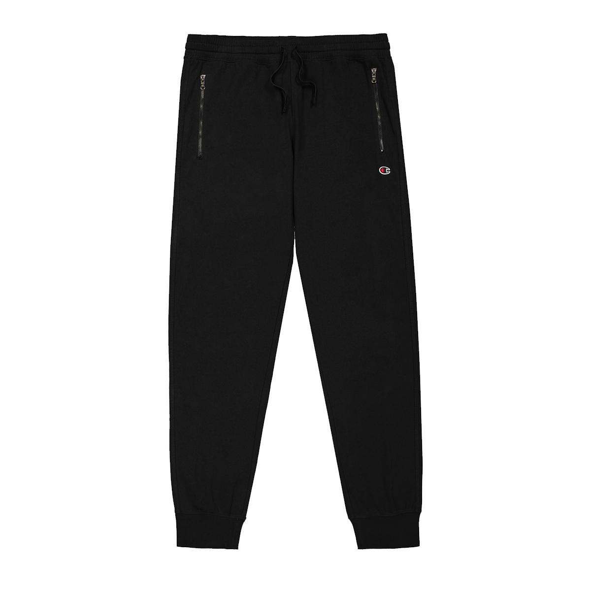 Träningsbyxor Champion Drawstring Rib Cuff Zippered Joggers Svart | 220804-KK001, 0