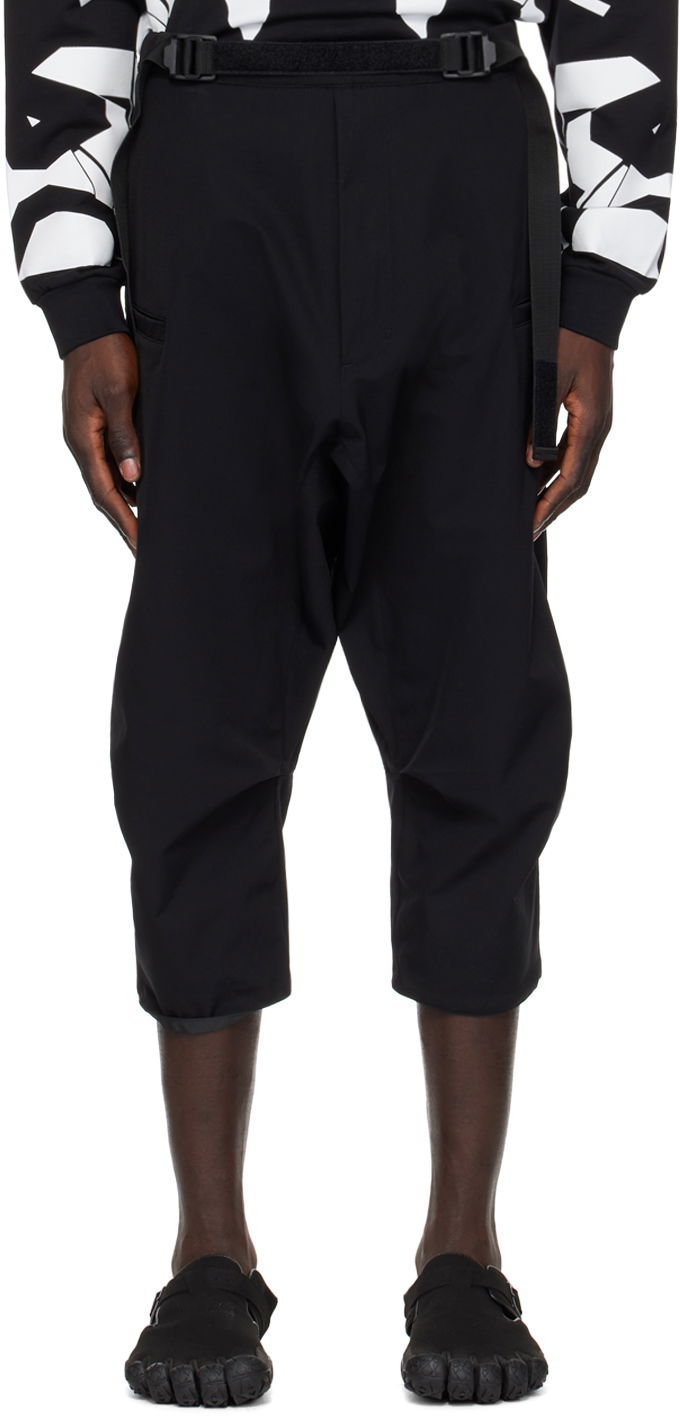 Cargo byxor Acronym ACRONYM P17-DS Cropped Trousers Svart | P17-DS