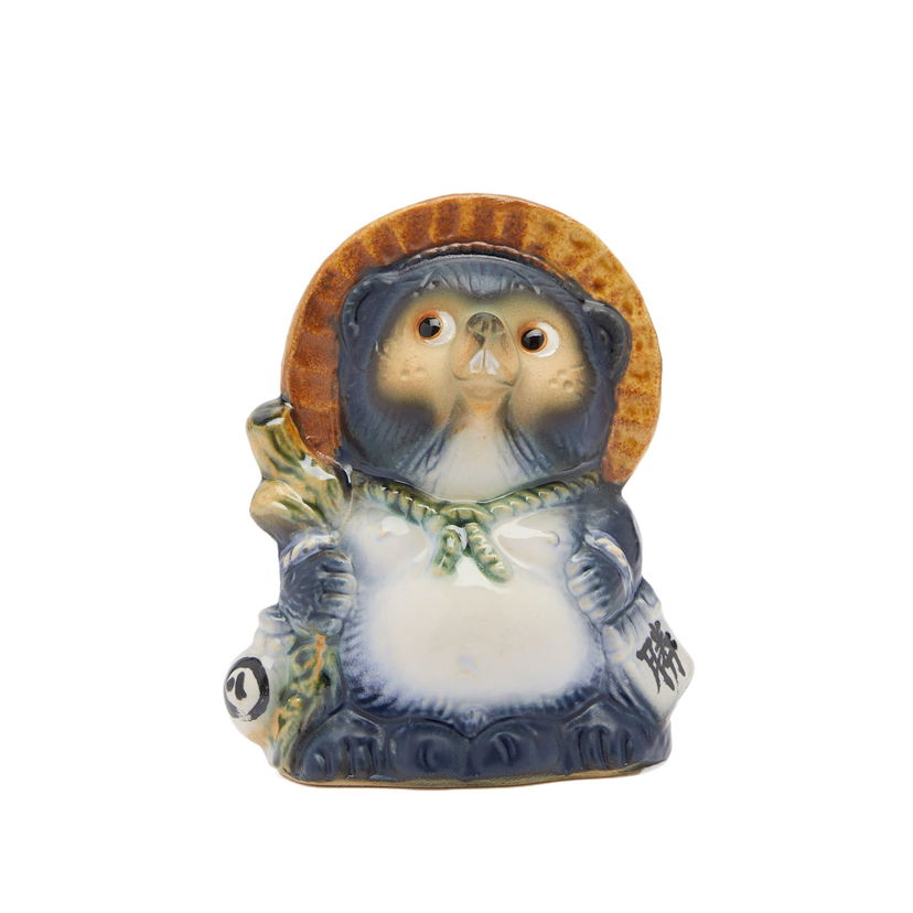 Heminredning BEAMS BEAMS JAPAN Fortune Raccoon Dog Figurine Blå | 5678-0599-067