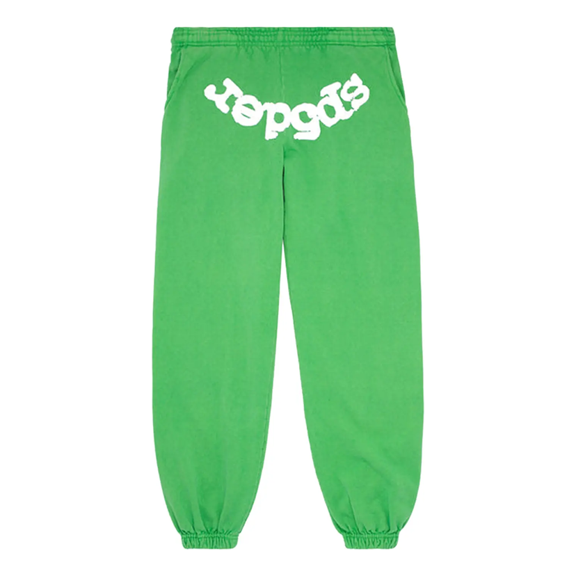 Träningsbyxor Sp5der Classic Sweatpants Grön | SP5-8D-CLS-SLG