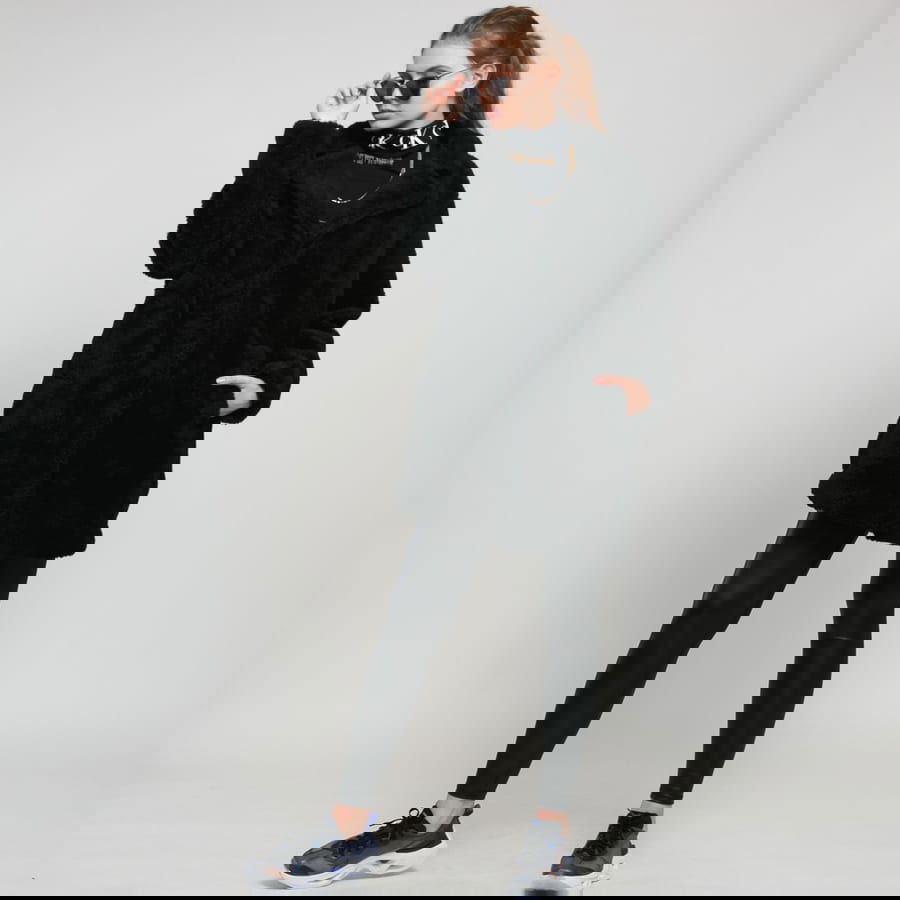 Jacka Urban Classics Ladies Oversized Sherpa Coat Svart | TB3058 black, 0