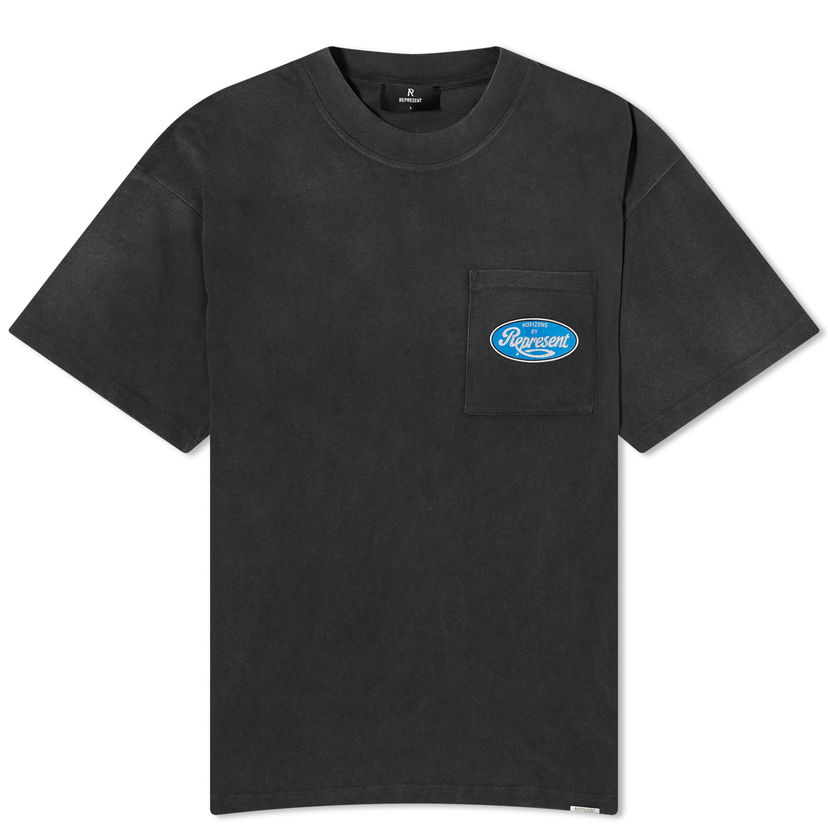 T-shirt Represent Clo Parts in Aged Svart | MLM402-444