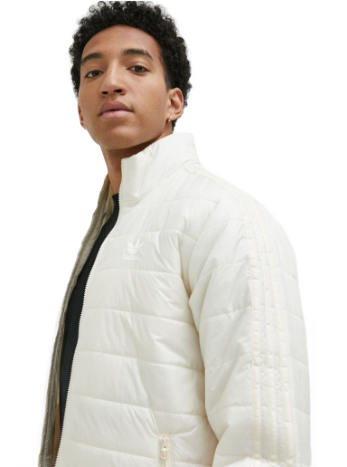 Jacka adidas Originals Padded Stand Collar Beige | HL9214