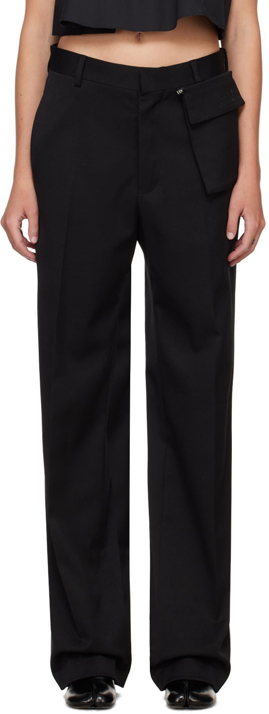 Byxor Maison Margiela MM6 Tailoring Trousers Svart | SH0KA0006 S47848