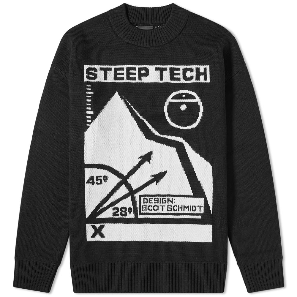 Sweater The North Face Steep Tech Knit Svart | NF0A4QY3-JK3, 0