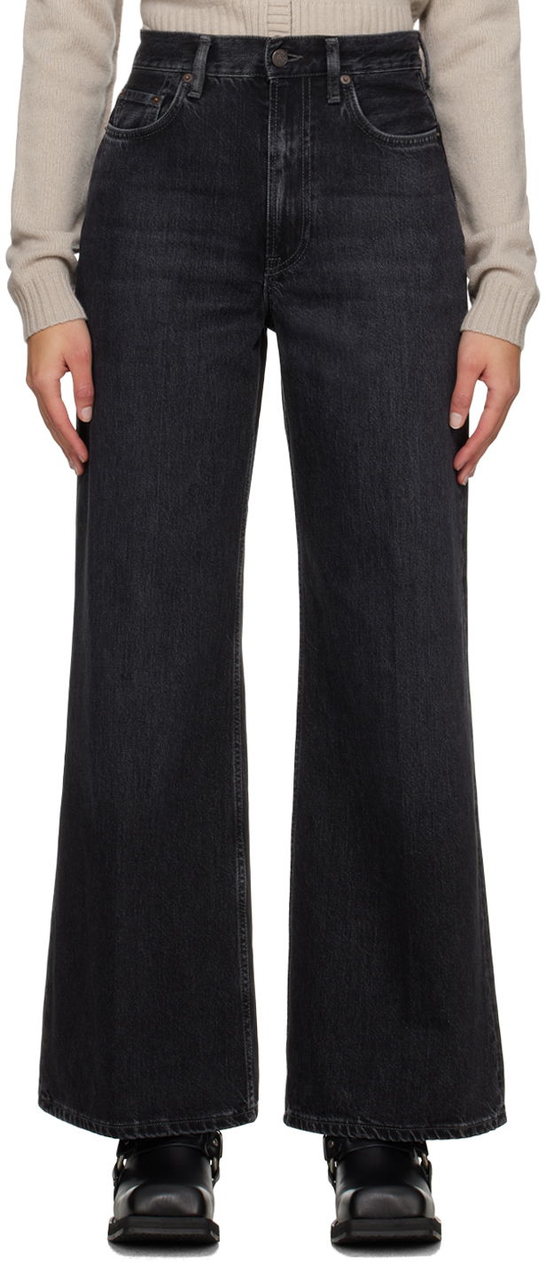 Jeans Acne Studios Relaxed-Fit Jeans Svart | A00463-