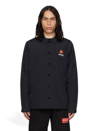 Jacka KENZO Paris Boke Flower Jacket Mörkblå | FD55BL0619NT