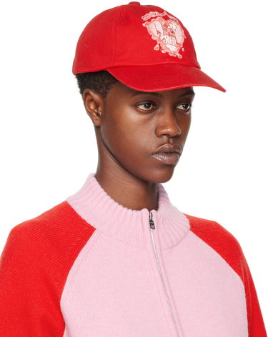 Keps We11done Character Print Baseball Cap Röd | WD-AH0-24-402-U-RD, 1