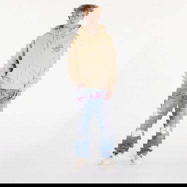 Sweatshirt Carhartt WIP Ablaze Hoodie UNISEX Cornsilk/ Air Force Blue Beige | I033623.2AR.XX, 4