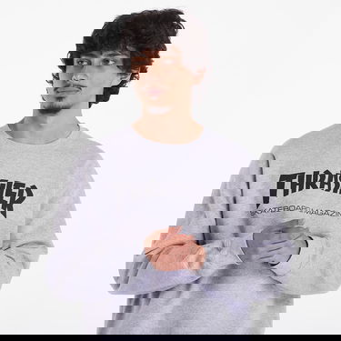 Sweatshirt Thrasher Skate Mag Crewneck Grå | 017839, 3
