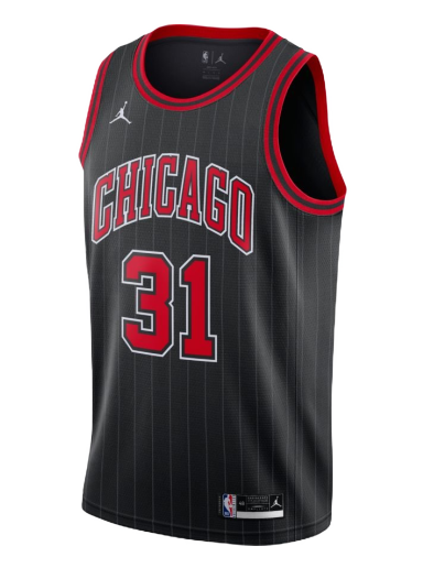 Jersey Jordan Tomáš Satoranský Bulls Statement Edition 2020 Jersey Svart | CV9472-011