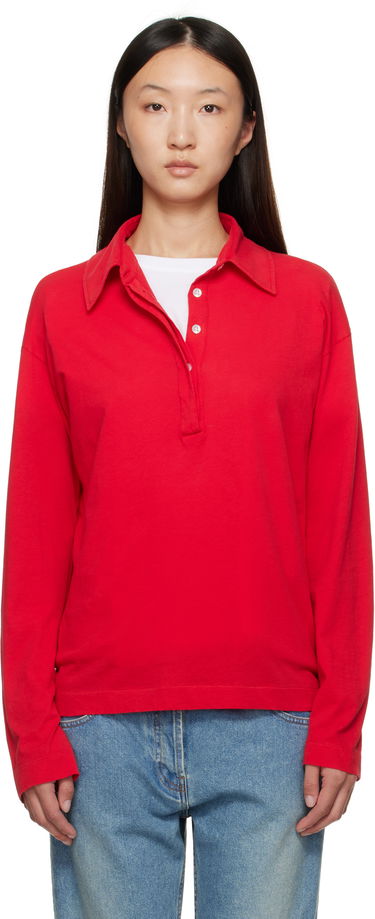 Polotröja The Row The Row Roddie Polo Top Röd | 8752-K569, 0